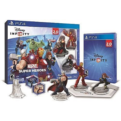 Disney Infinity 2.0 Marvel Super Heroes Starter Pack PS4