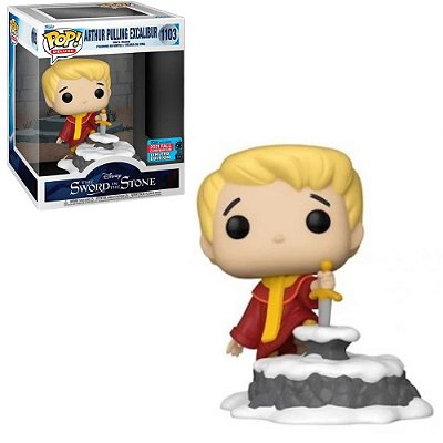 Funko Pop Disney The Sword In The Stone 1103 Arthur Pulling Excalibur