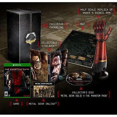 Metal Gear Solid V The Phantom Pain Collectors Edition Xbox One