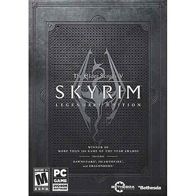 The Elder Scrolls V Skyrim Legendary Edition PC DVD