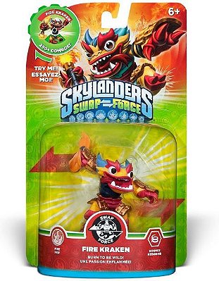 Skylanders Swap Force Fire Kraken