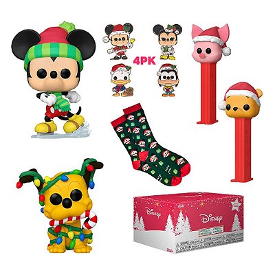 Funko Pop Disney Holiday Collectors Box - c/ 2 Pop 997 e 996