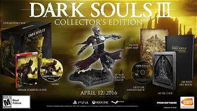 Dark Souls Iii Collectors Edition PS4