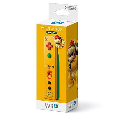 Controle Wii Wii U Remote Plus Bowser (Koopa)