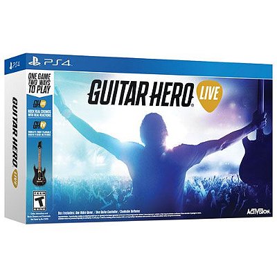 Guitar Hero Live Bundle com Guitarra PS4