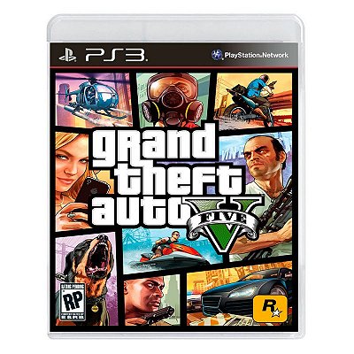 Jogo GTA V - Premium Online Edition - PS4