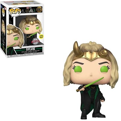 Funko Pop Marvel Loki 897 Sylvie Glows Special Edition