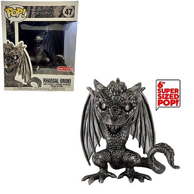 Funko Pop Game of Thrones 47 Rhaegal Iron Exclusive