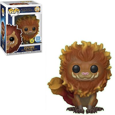 Funko Pop Fantastic Beasts Grindelwald 28 Zouwu Glows