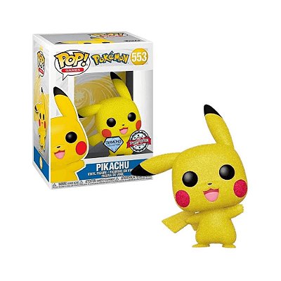 Funko Pop Pokemon 553 Pikachu Diamond Collection