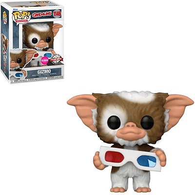 Funko Pop Gremlins 1146 Gizmo w/ 3D Glasses Flocked