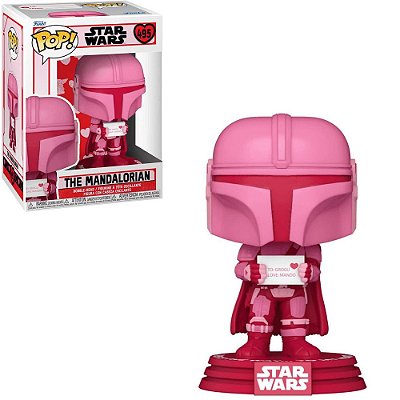 Funko Pop The Mandalorian 495 The Mandalorian Valentines Day