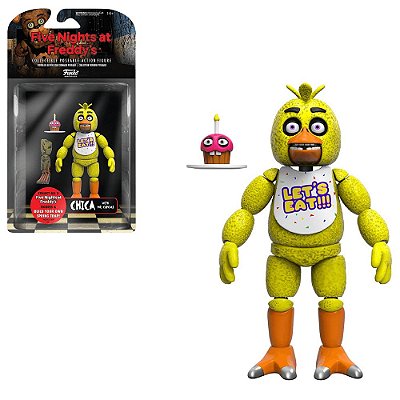 Funko Five Nights at Freddy's Chica w/ Mr. Cupcake Spring Trap Parts