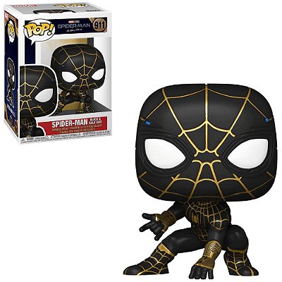 Funko Pop No Way Home 911 Spider-Man Black & Gold Suit