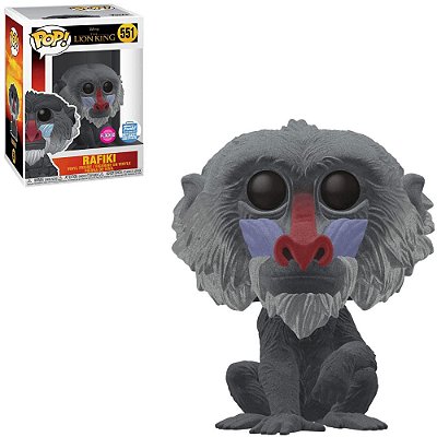 Funko Pop Disney The Lion King 551 Rafiki Flocked Exclusive