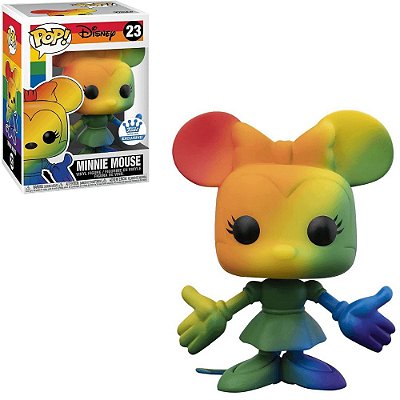 Funko Pop Disney 23 Minnie Mouse Rainbow Exclusive