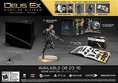 Deus Ex: Mankind Divided Collector's Edition - Xbox One