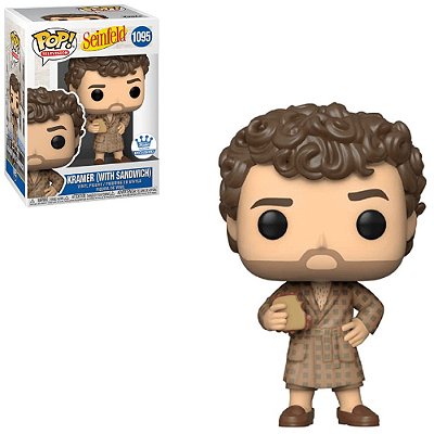 Funko Pop Seinfeld 1095 Kramer W/ Sandwich Exclusive