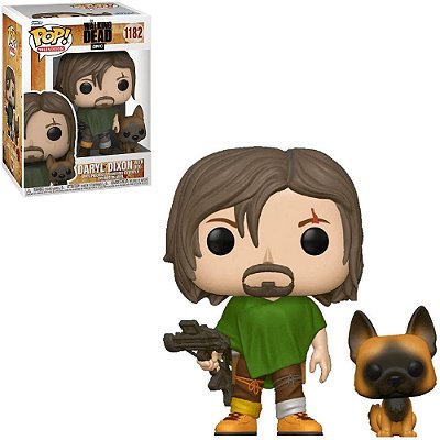 Funko Pop The Walking Dead 1182 Daryl Dixon w/ Dog