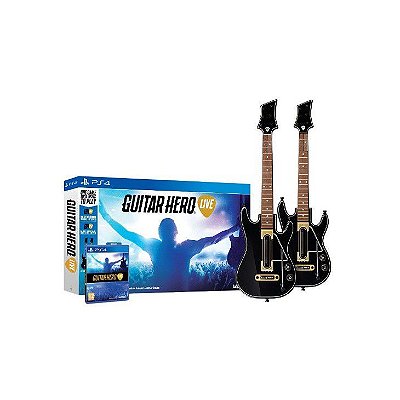 Guitar Hero Live Guitar Bundle c/ 2 Guitarras - PS4