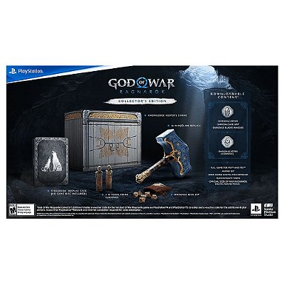 Jogo God of War Ragnarok Collectors Edition - PS4 e PS5