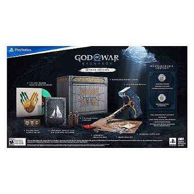 Jogo PS5 God of War Ragnarök (Código de Descarga na Caixa - Collector's  Edition)