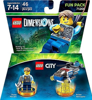 Lego City Chase McCain Fun Pack - Lego Dimensions