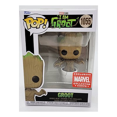 Funko Pop Marvel I Am Groot 1055 Groot Exclusive