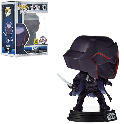 Funko Pop Star Wars Visions 504 Karre Glows in the Dark