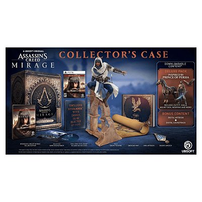 Jogo Assassins Creed Mirage Collector's Edition - PS5