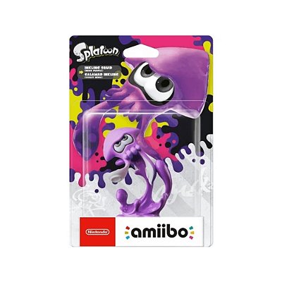 Amiibo Splatoon Inkling Squid Purple