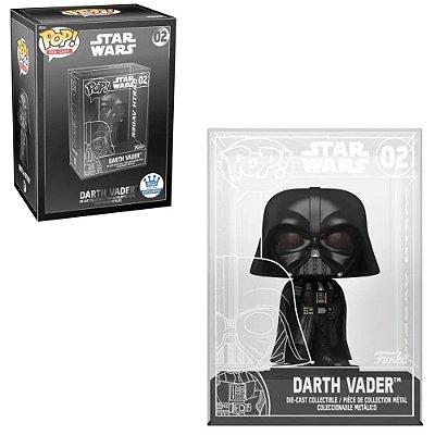 Funko Pop Star Wars 02 Darth Vader Die Cast Exclusive