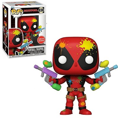 Funko Pop Deadpool 930 Paintball Deadpool Special Edition