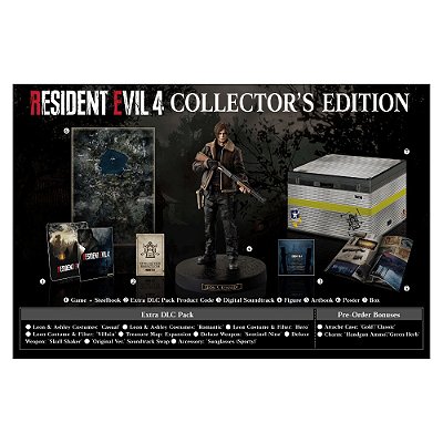 Jogo Resident Evil 4 Collector's Edition - PS4