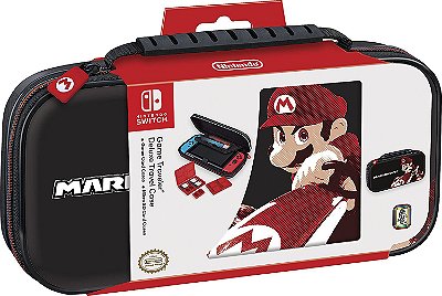 Deluxe Game Travel Case Mario Kart 8 - Switch