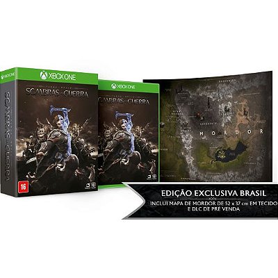 Middle-Earth Shadow Of War Sombras da Guerra Ed. Limitada - Xbox One