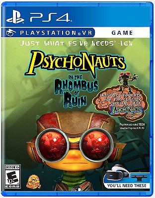 Psychonauts In the Rhombus of Ruin - PS4 VR