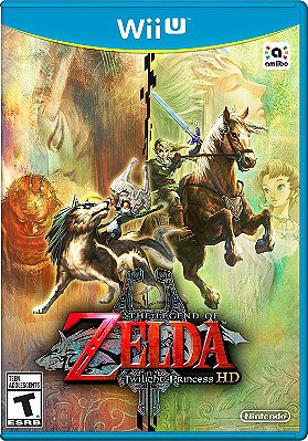 The Legend of Zelda Twilight Princess HD c/ Wolf Link Amiibo - Wii U