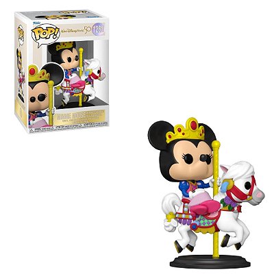 Funko Pop 50th Walt Disney 1251 Minnie Mouse Carrossel