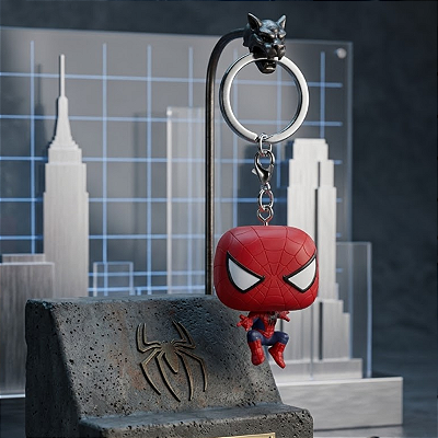 Chaveiro Funko Pocket Pop Spider-Man Friendly Neighborhood