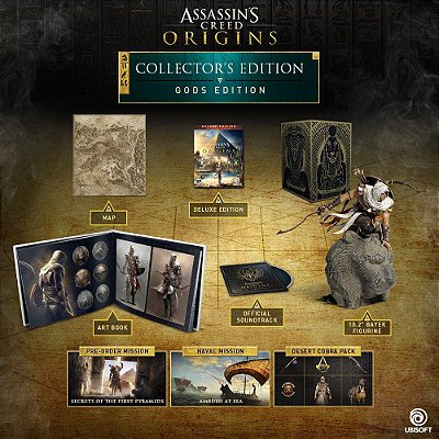 Assassins Creed Origins Gods Collectors Edition – Xbox One