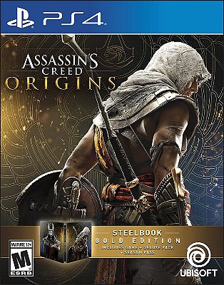 Assassins Creed Origins SteelBook Gold Edition - PS4