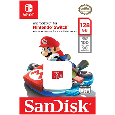 SanDisk 128GB microSDXC-Card Mario Edition - Switch