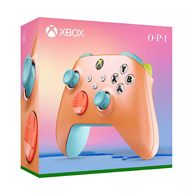 Controle Xbox Sunkissed Vibes OPI - Xbox Series X, One e PC