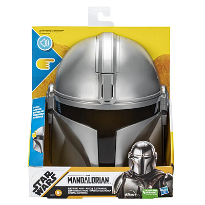 Máscara Eletrônica Star Wars The Mandalorian c/ Sons Hasbro