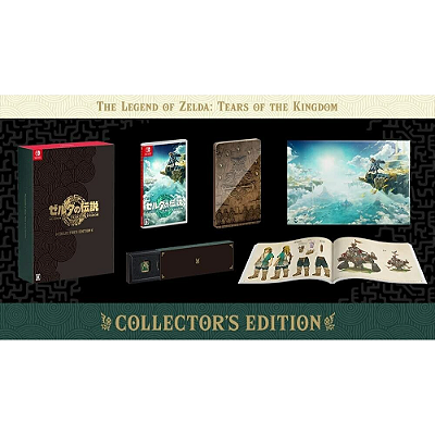 The Legend of Zelda Tears of the Kingdom Collectors Edition (Japonesa) - Switch