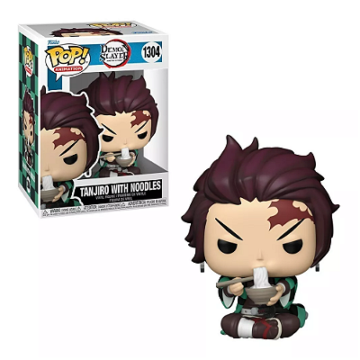 Funko Pop Demon Slayer 1304 Tanjiro With Noodles