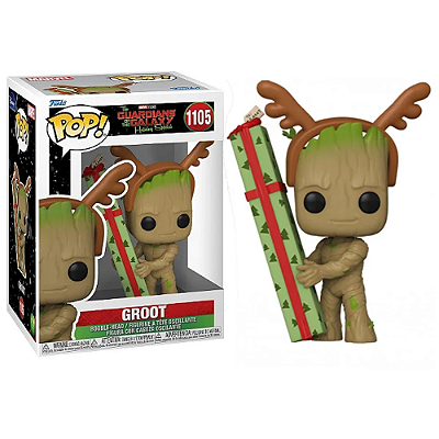 Funko Pop Guardians Of The Galaxy 1105 Groot Holiday