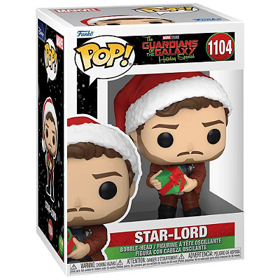 Funko Pop Guardians Of The Galaxy 1104 Star Lord Holiday