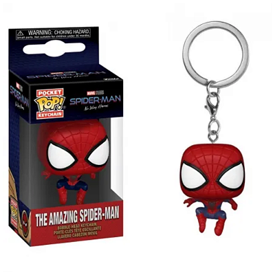 Chaveiro Funko Pocket Pop Marvel The Amazing Spider-Man